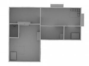 building 1 3Dモデル