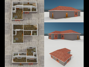 building 1 3D Model