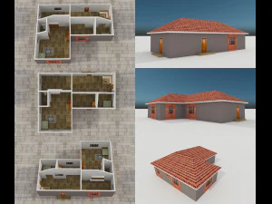 edif&iacute;cio 1 Modelo 3D