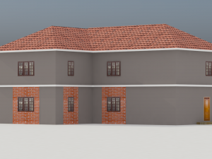 3 buildings 3D Model