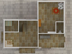 3 buildings 3D Model