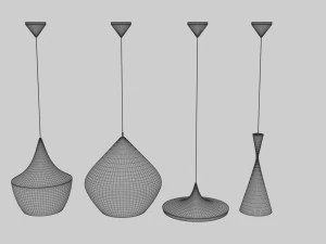 20 models of lamps 3D Model