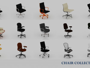 63 models of chairs 3D-Modell