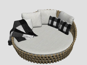 bed 1-10 3D Model