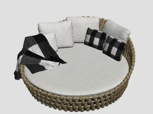 bed 1-10 3D Model