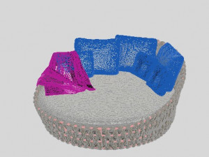 bed 1-10 3D Model