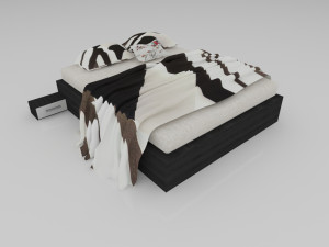 bed 1-1 Modello 3D