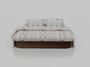 letto 1-2 Modello 3D