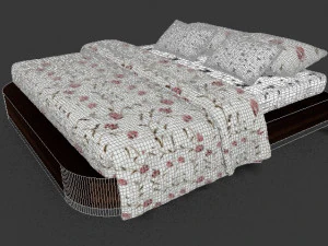 bed 1-2 3D Model