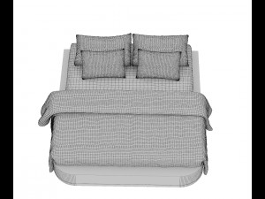bed 1-2 3D 모델