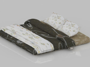 bed 1-3 Modèle 3D