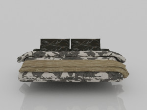 bed 1-3 Modèle 3D