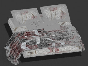 bed 1-4 Modello 3D