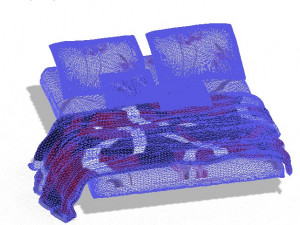bed 1-4 Modello 3D