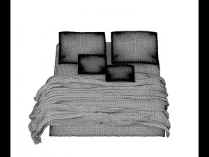 bed 1-4 3D Model