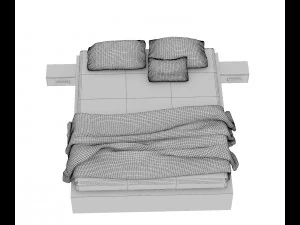 bed 1-6 3D Model