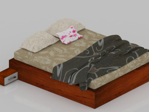 bed 1-6 Modello 3D