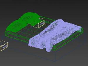 bed 1-6 3D Model