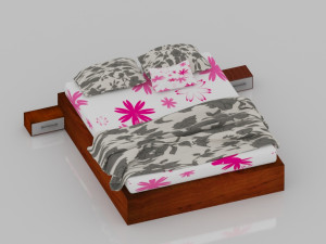 bed 1-6 Modello 3D