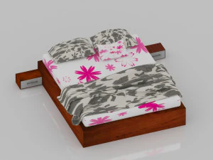 bed 1-6 3D Model