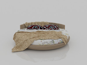 bed 1-7 3D Model