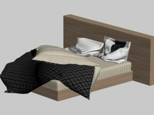 bed 1-8 3D Model