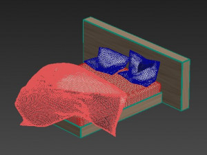 bed 1-8 3D Model