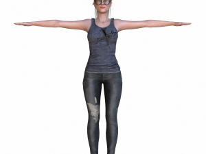 Woman 1 3D Model