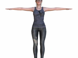 Woman 1 3D Model