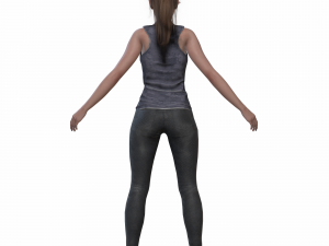 Woman 1 3D Model