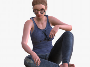Woman 1 3D Model