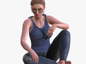 Woman 1 3D Model