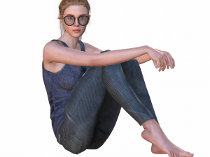 Woman 1 3D Model