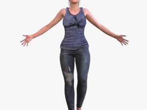 Woman 1 3D Model