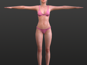 Woman 1 3D Model