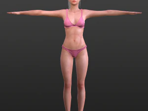 Woman 1 3D Model