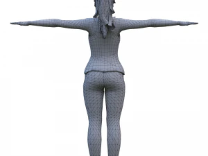Woman 1 3D Model
