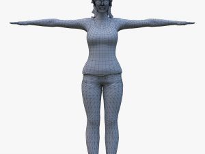 Woman 1 3D Model