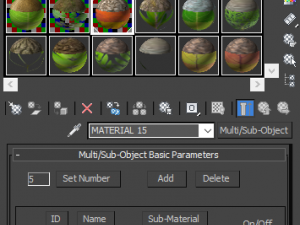 tree 2-with 24 preset materials 3D Model