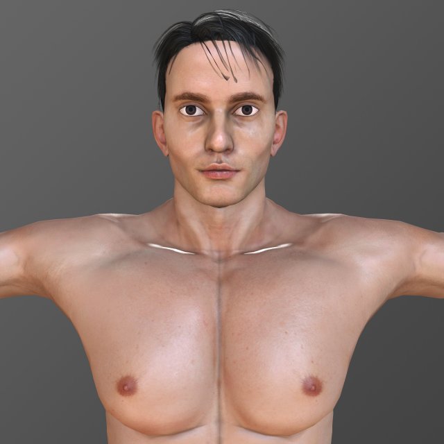 Benny 3D Model .c4d .max .obj .3ds .fbx .stl .blend 