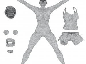 Bella 3D Model
