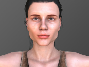 Caroline 3Dモデル