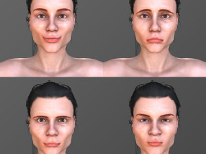 Caroline 3Dモデル