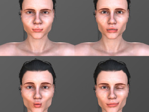 Caroline 3Dモデル