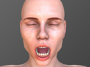 Caroline 3Dモデル