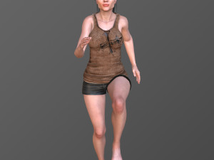 Caroline 3Dモデル