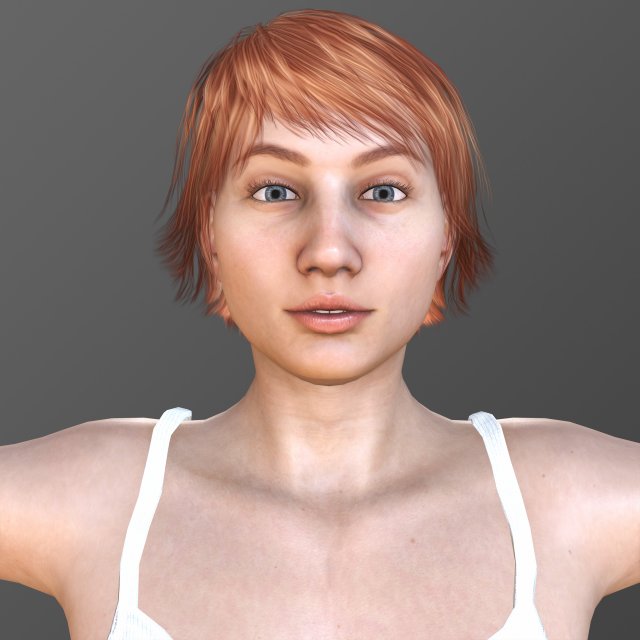 Daisy 3Dモデル .c4d .max .obj .3ds .fbx .stl .blend 