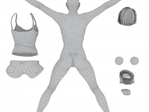Daisy 3Dモデル