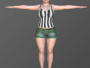 Elina 3D Model