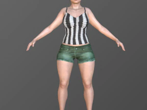 Elina 3D Model